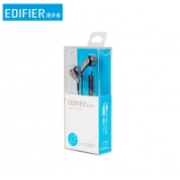 漫步者（EDIFIER） H185P手機耳機耳塞式入耳式耳麥通用重低音男女生電腦耳機跑步有線耳機