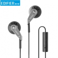 漫步者（EDIFIER） H185P手機耳機耳塞式入耳式耳麥通用重低音男女生電腦耳機跑步有線耳機