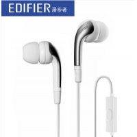 Edifier/漫步者 H220P手機(jī)入耳塞式耳機(jī)電腦耳麥重低音帶話筒通用