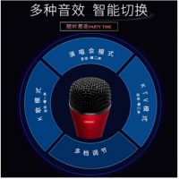 漫步者（EDIFIER） 漫步者 MP450全民k歌手機(jī)麥克風(fēng)伴奏直播設(shè)備唱歌小話筒