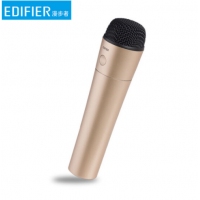 漫步者（EDIFIER） MF500car車載無線藍(lán)牙K歌麥克風(fēng)KTV話筒直播 金色
