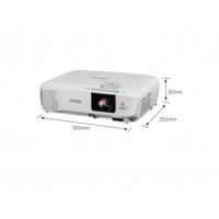 愛普生（EPSON）CB-U05 投影儀 投影機(jī)辦公（超高清 3400流明 雙HDMI 支持左右梯形校正）