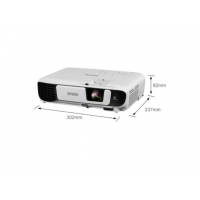愛普生（EPSON）CB-S41 投影儀 投影機辦公（3300流明 標配HDMI 支持左右梯形校正）