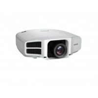 EPSON 包安裝 愛普生 投影儀 全高清大型工程會議投影機 CB_G7100(6500流明 XGA) 官方標(biāo)配+150英電動+吊架+10米線