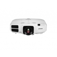 EPSON 包安裝 愛普生 投影儀 全高清大型工程會議投影機 CB_G7100(6500流明 XGA) 官方標(biāo)配+150英電動+吊架+10米線