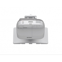 愛普生（EPSON） 投影儀 超短焦 教育會(huì)議投影機(jī) CB-595WI(3300流明 WXGA手指互動(dòng)) 官方標(biāo)配+送吊架
