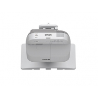 愛普生（EPSON） 投影儀 超短焦 教育會(huì)議投影機(jī) CB-595WI(3300流明 WXGA手指互動(dòng)) 官方標(biāo)配+送吊架
