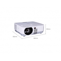 NEC商務(wù)工程辦公投影機(jī)投影儀（1080P高清分辨率4500流明 HDMI 1.7倍變焦 鏡頭位移） NP-CR5450W（4500流明寬屏800P）