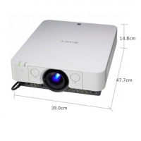 索尼（SONY）VPL-F600X投影儀辦公投影機(jī)工程會(huì)議6000流明 官方標(biāo)配