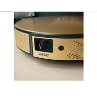 堅(jiān)果投影儀家用高清3D智能微型無線wifi無屏電視家庭投影機(jī) 悅影E8 +落地支架