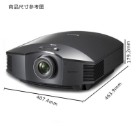 索尼（SONY）家用投影儀 全高清1080P 支持4K藍(lán)光3D家用投影機(jī) VPL-HW69(高端影院HW68升級(jí)) 官方標(biāo)配