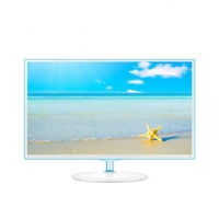 三星S24D360HL 23.6英寸PLS高清屏幕白色液晶電腦顯示器