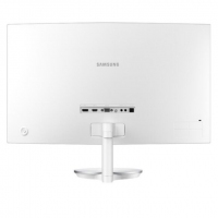 三星（SAMSUNG）27英寸 1800R曲面旗艦窄邊框 HDMI/DP高清接口 電腦顯示器 C27F591FDC（內(nèi)置音箱）