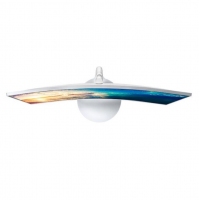三星（SAMSUNG）27英寸 1800R曲面旗艦窄邊框 HDMI/DP高清接口 電腦顯示器 C27F591FDC（內(nèi)置音箱）