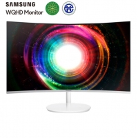 三星（SAMSUNG）27英寸2K/QHD高分 1800R曲率量子點(diǎn)技術(shù) HDMI/DP全高清接口 電腦顯示器（C27H711QEC）
