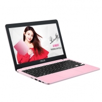 華碩（ASUS） 思聰本E203NA 11.6英寸多彩輕薄便攜筆記本電腦 商務(wù)辦公手提上網(wǎng)本 粉色/N3350處理器/4G/128G固態(tài)硬盤