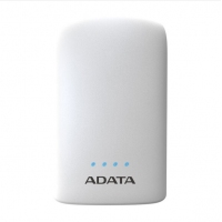 ADATA/威剛 P10050V 10050M毫安充電寶手機移動電源雙USB接口 帶LED照明功能 白色