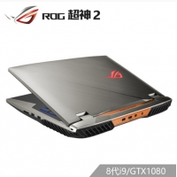 ROG 超神2 17.3英寸 144Hz 3ms防炫光霧面屏游戲筆記本電腦 超神2 8代i9/GTX1080 144Hz 3ms 72% 32G 2*256G