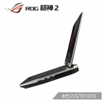 ROG 超神2 17.3英寸 144Hz 3ms防炫光霧面屏游戲筆記本電腦 超神2 8代i7/GTX1070 144Hz 3ms 72% 16G 2*256G