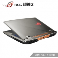 ROG 超神2 17.3英寸 144Hz 3ms防炫光霧面屏游戲筆記本電腦 超神2 8代i7/GTX1070 144Hz 3ms 72% 16G 2*256G