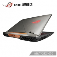 ROG 超神2 17.3英寸 144Hz 3ms防炫光霧面屏游戲筆記本電腦 超神2 8代i7/GTX1070 144Hz 3ms 72% 16G 2*256G