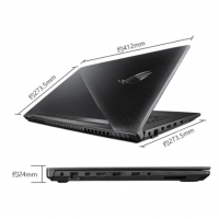 ROG 槍神Plus 英特爾酷睿i7 17.3英寸 144Hz 3ms 游戲筆記本電腦(i7-8750H 16G 256GSSD+1T GTX1070 8G獨(dú)顯)
