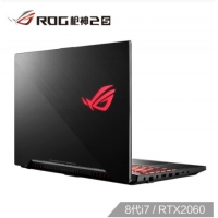 ROG 槍神2s 15.6英寸 144Hz 3ms防炫光霧面屏游戲筆記本電腦 槍神2s 8代i7/RTX2060 144Hz 3ms 72% 16G 512G+1T