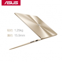 華碩（ASUS） 靈耀U4100UN8250輕薄14英寸商務辦公金屬獨顯筆記本電腦超級本 榮耀金 i5-8250U 8G/256G/MX150——2G 獨顯