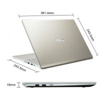 華碩(ASUS) 靈耀S2代 S5300UN8250 15.6英寸微邊框輕薄便攜商務(wù)辦公i5筆記本電腦學(xué)生游戲手提S5300 金 i5-8250U/MX150滿血版 定制 8G內(nèi)存/512G固態(tài)/MX150-2G 獨顯