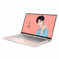 華碩a豆(adol) 13.3英寸四面窄邊框輕薄筆記本電腦(i3-8145U 4G 256GSSD IPS 核心顯卡)玫瑰金