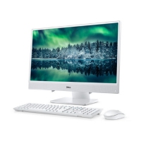 戴爾(DELL)靈越AIO 3477 23.8英寸IPS窄邊框一體機臺式電腦辦公娛樂 一體機 黑色 i3-8145U 4G 1T 集顯