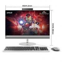 聯(lián)想（Lenovo）AIO 520 致美一體機(jī)臺(tái)式電腦23.8英寸 銀色（AMD A6-9500 4G 1T 集顯 ）