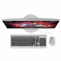 聯(lián)想（Lenovo）AIO 520 致美一體機(jī)臺(tái)式電腦23.8英寸 銀色（AMD A6-9500 4G 1T 集顯 ）