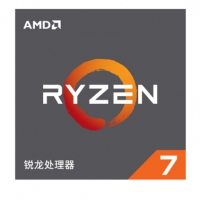 AMD 銳龍 R7-2700X 處理器 (r7) 8核16線程 AM4 接口 3.7GHz 盒裝CPU 云南卓興商城推薦