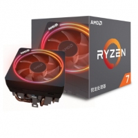 AMD 銳龍 R7-2700X 處理器 (r7) 8核16線程 AM4 接口 3.7GHz 盒裝CPU 云南卓興商城推薦