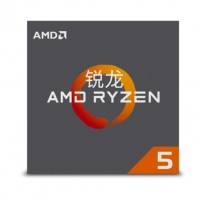 AMD 銳龍 R5-1600 六核12線程銳龍R5臺(tái)式機(jī)電腦盒裝CPU處理器