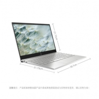 惠普(HP)薄銳ENVY 13-AQ0015TU 13.3英寸超輕薄筆記本電腦(i5-8265U 8G 512G PCIE SSD FHD IPS防窺屏)銀 集顯