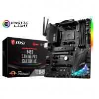 微星B450 GAMING PRO CARBON AC 暗黑板主板 云南微星總代