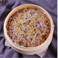五色花米飯云南特產(chǎn)彩色米羅平產(chǎn)布依族五色米純植物染色 花米飯