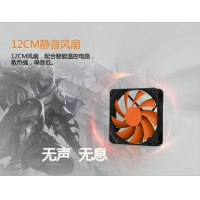 游戲風暴 魅影580 額定400W 臺式機電源 云南電腦批發(fā)