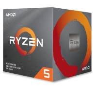 AMD銳龍5 3600X 處理器 (r5)7nm 6核12線程 3.8GHz 95W AM4接口 盒裝CPU 云南電腦批發(fā)