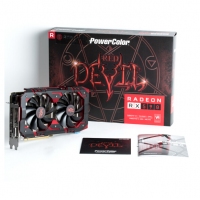 迪蘭（Dataland）DEVIL RX 590 8G V2 惡魔 8GB/256-bit GDDR5 DX12 VR游戲顯卡 云南電腦批發(fā)