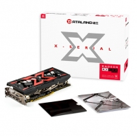 迪蘭（Dataland）RX 580 2048SP 8G X-Serial 戰(zhàn)神 1284-1320/8000MHz 8GB/256-bit GDDR5 DX12 游戲顯卡 云南電腦批發(fā)