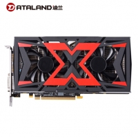 迪蘭（Dataland）RX 580 2048SP 8G X-Serial 戰(zhàn)神 1284-1320/8000MHz 8GB/256-bit GDDR5 DX12 游戲顯卡 云南電腦批發(fā)