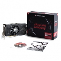 迪蘭（Dataland）RX550 超能 4G D5 顯卡 DVI/HDMI/DP 獨(dú)立游戲顯卡 云南電腦批發(fā)