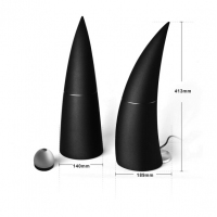 漫步者（EDIFIER） 魔號E30 新一代電視客廳音響 電腦音箱 電視音響 黑色