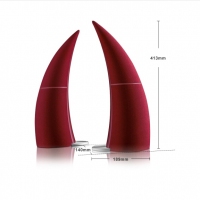 漫步者（EDIFIER） 魔號(hào)E30 新一代電視/客廳音響 電腦音箱 電視音響 酒紅色