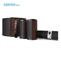 漫步者（EDIFIER）S90 杜比、DTS雙解碼4.1聲道家庭影院 電視音響 音箱 客廳音響 無線藍(lán)牙回音壁 SOUNDBAR