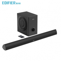 漫步者（EDIFIER） B5回音壁電視音箱 客廳藍(lán)牙音響 2.1家庭影院音箱 黑色