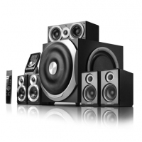 漫步者（EDIFIER）S5.1MKⅡ 全數(shù)字解碼5.1音箱系統(tǒng) 音響 電腦音箱 電視音響 黑色